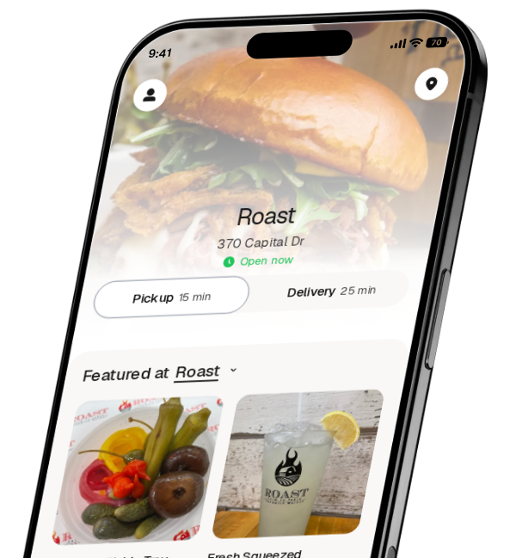 Roast app preview