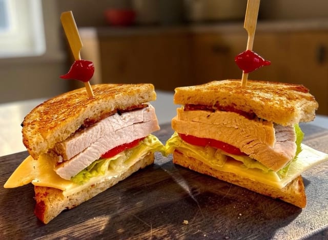 Chef's Roast Turkey Sandwich.