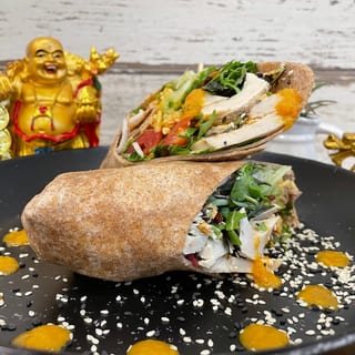 Thai Crunch Asian Chicken Wrap