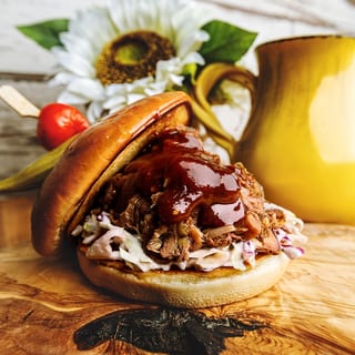 BBQ  Pulled “Pork”  (Vegan)