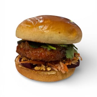 Vegetarian General Tso's Banh Mi